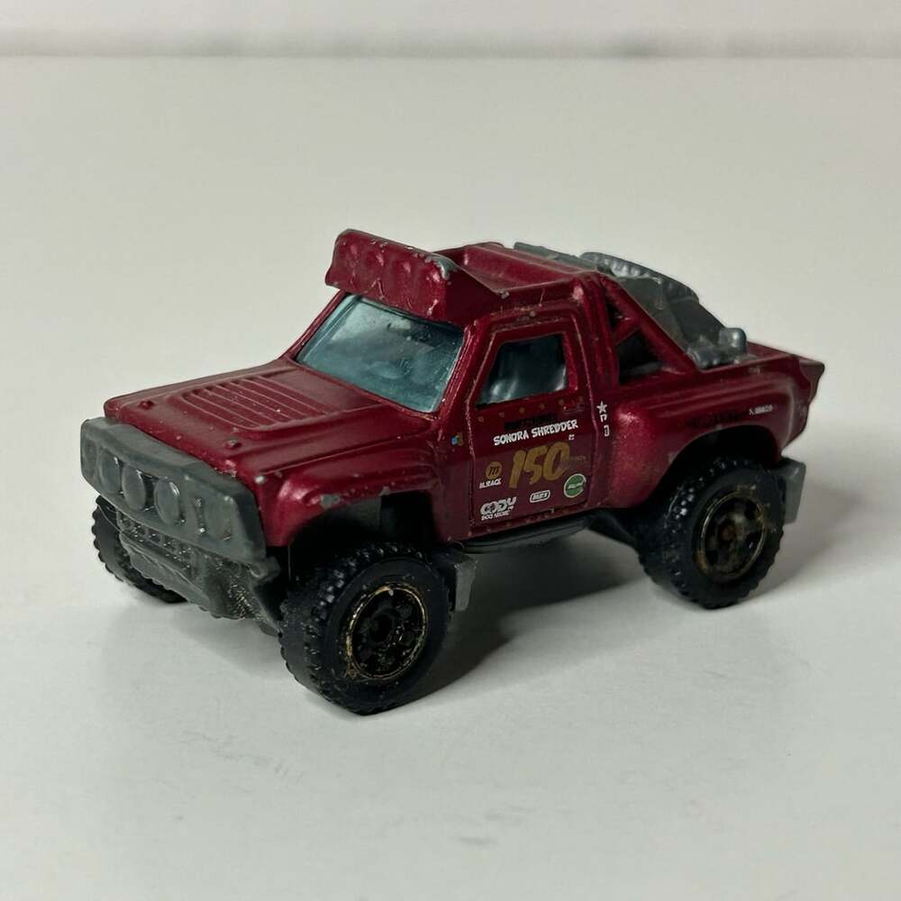 Matchbox Sonora Shredder Toy Truck Red Diecast